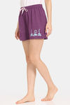 Rosaline Joy Sticks Knit Cotton Shorts (Pack of 2) - Blue Purple — thumbnail 3